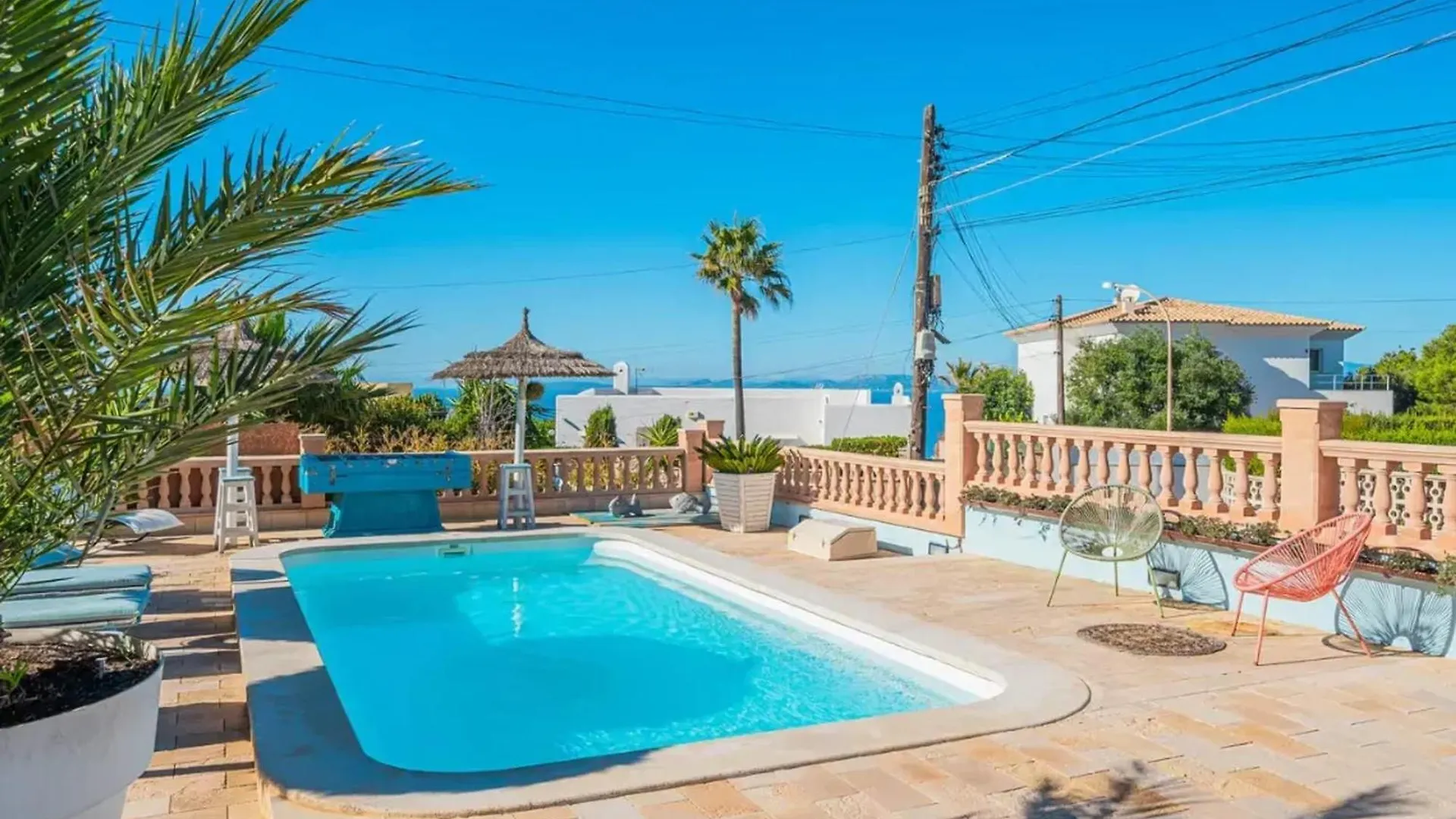 Villa Azul: Seaside Retreat with Private Pool Llucmajor  Spain